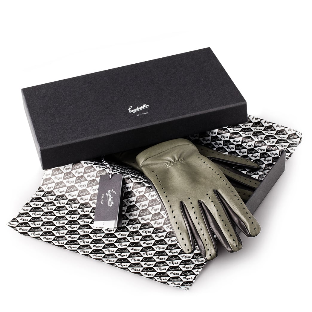 Engelmuller leather gloves J.S.68 packaging